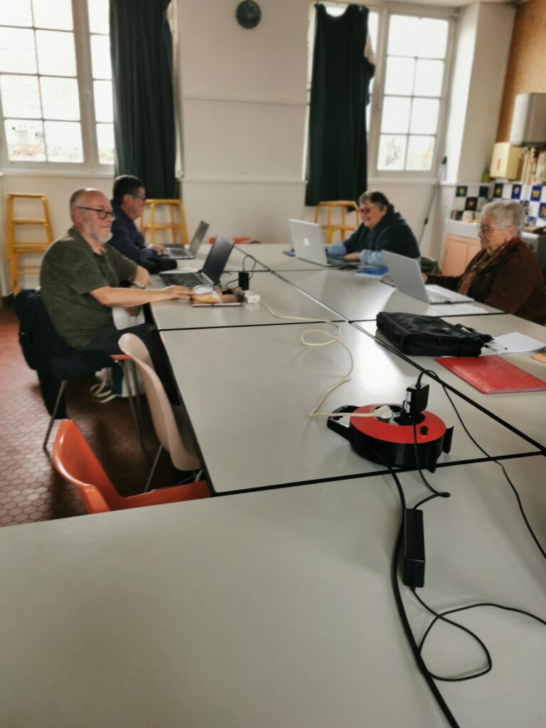 Salle de travail à Obélix